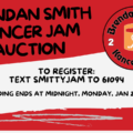 Brendan Smith Kancer Jam Auction