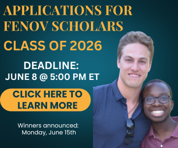 Fenov Scholars 2026 - Mobile Banner v2